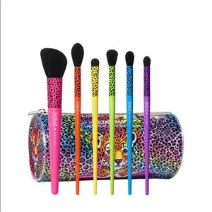Morphe x Lisa Frank 6 piece brush set
